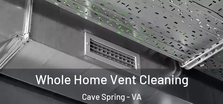 Whole Home Vent Cleaning Cave Spring - VA